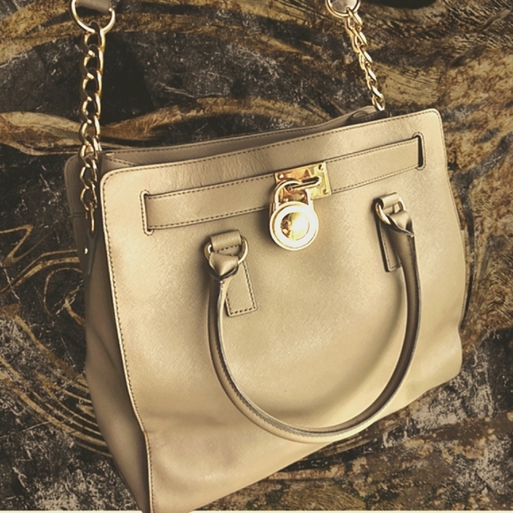 MICHAEL KORS 'Hamilton Lock' satchel